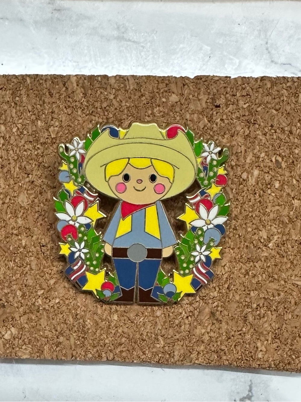 Disney parks its a small world holiday pin